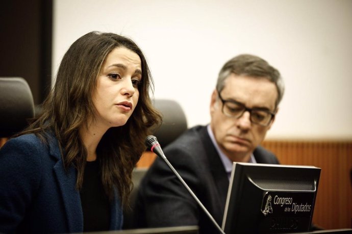 Inés Arrimadas y José Manuel Villegas, de Ciudadanos 