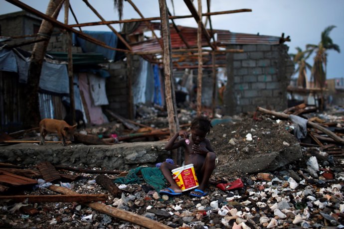 Paso del huracán 'Matthew'  por Haití