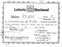 El Ayuntamiento de Zaragoza detecta participaciones falsas de la Lotería de Navidad