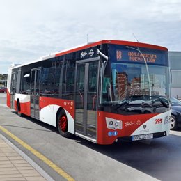 Autobús urbano en Gijón