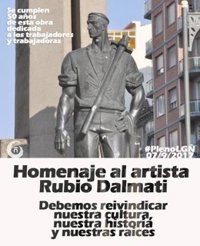 Cambia Logroño propone un acto de homenaje a Rubio Dalmati en las Fiestas de la Vendimia y San Mateo