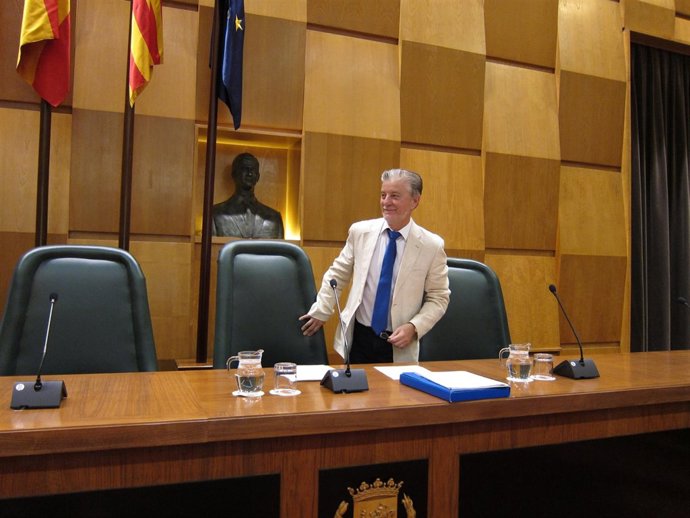 Pedro Santisteve, alcalde de Zaragoza                      