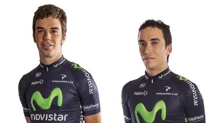 Los hermanos Jesús y José Herrada, del Movistar 