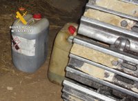 Detenidos dos cántabros por robar más de 3.000 litros de gasóleo en Burgos