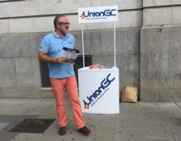 UniónGC aconseja a los conductores cómo actuar ante la presencia de agentes en la vía para prevenir atropellos