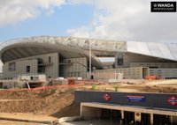 Calvo espera que las obras de accesos al Wanda Metropolitano comiencen a final de semana