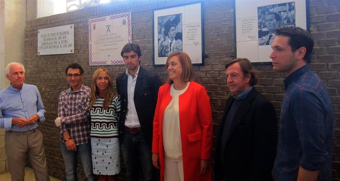 Inauguración de los mosaicos