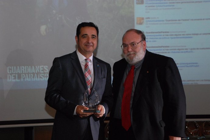 Julio Zapico recoge el premio Alimara