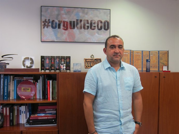 Javier Pacheco, secretari general de CC.OO. De Catalunya 