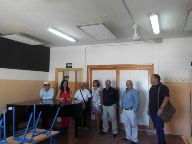 Visita al Conservatorio Profesional de Música de Jaén.