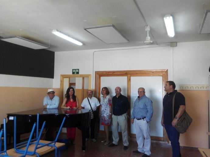 Visita al Conservatorio Profesional de Música de Jaén.