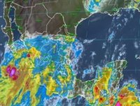 La tormenta Lidia avanza hacia la Península de Baja California en México