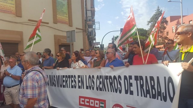 Movilización de los sindicatos en Algeciras