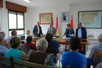 La Diputación de Zamora compromete ayudas a los afectados por el fuego de Figueruela de Arriba