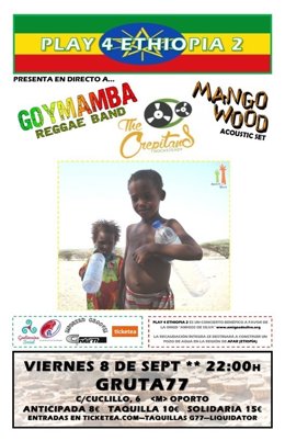 Concierto 'Play 4 Ethiopia'