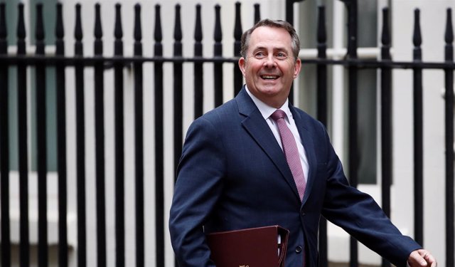 Liam Fox, ministro de Comercio británico