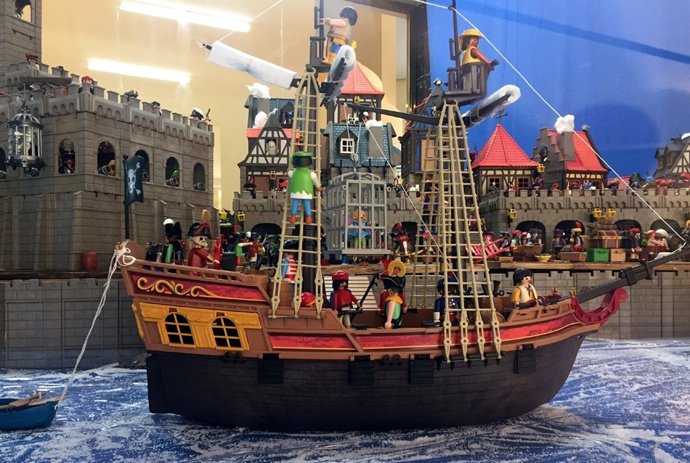 Diorama sobre Peter Pan