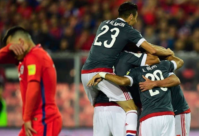 Paraguay gana a Chile en las eliminatorias para el Mundial