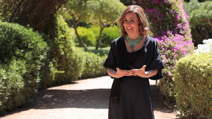 La escritora Maria de la Pau Janer