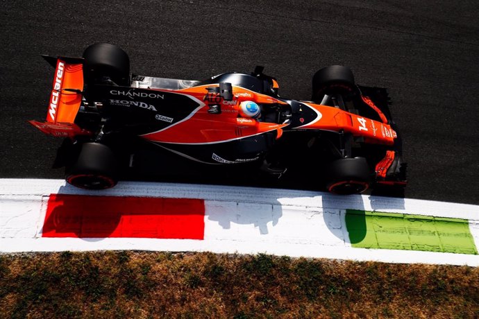 Fernando Alonso (McLaren) en Monza (Italia)