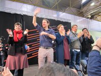 Iglesias, Colau y Domènech defenderán la soberanía de Cataluña en un acto de la Diada