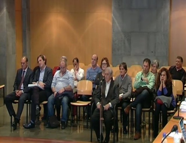 José Luis Iglesias Riopedre, durante su declaracion en el caso Marea.