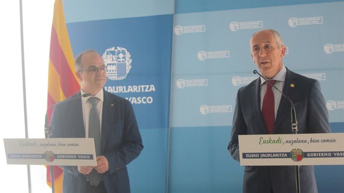 Jordi Turull i Josu Erkoreka