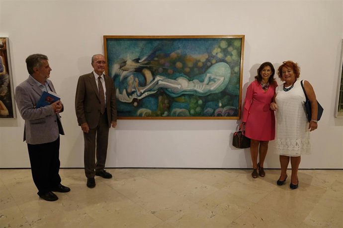 Presentación de la exposición del mexicano Montuy en Sociedad Amigos del País