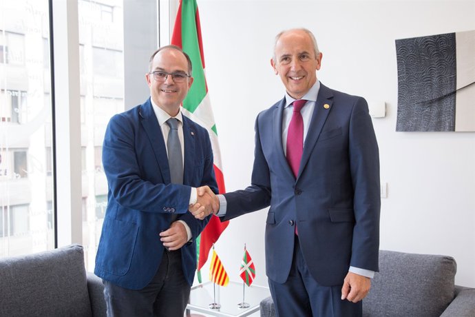 Reunió entre Jordi Turull i Josu Erkoreka a Bilbao