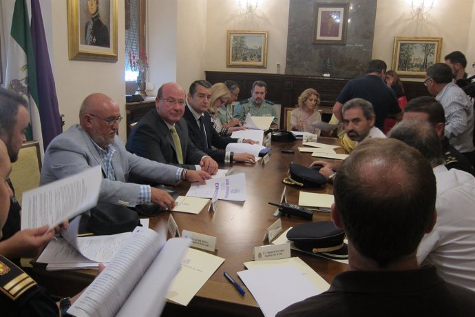 Junta Local de Seguridad extraordinaria de Jaén.