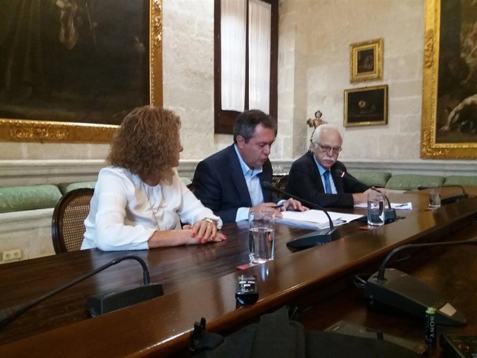Rueda de prensa del alcalde de Sevilla, Juan Espadas