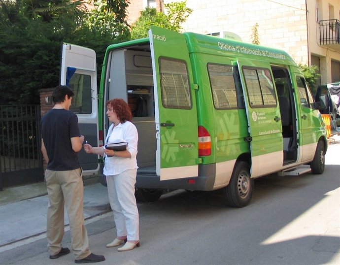 Unidad Móvil de Información al Consumidor de la Diputación de Barcelona