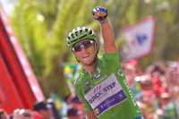 Trentin firma el 'hat-trick' en la Vuelta
