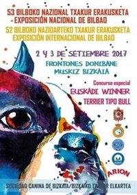 Más de 1.000 perros se darán cita este fin de semana en dos exposiciones caninas en Muskiz (Bizkaia)