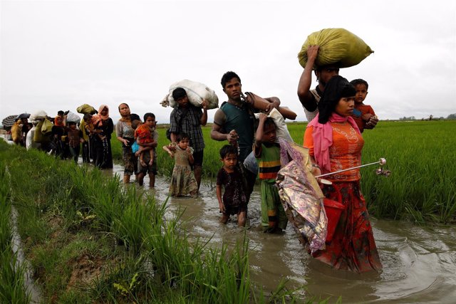 Refugiados rohingya en Bangladesh