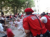 Los agentes de la Policía Foral podrán portar su arma fuera de servicio por la amenaza terrorista