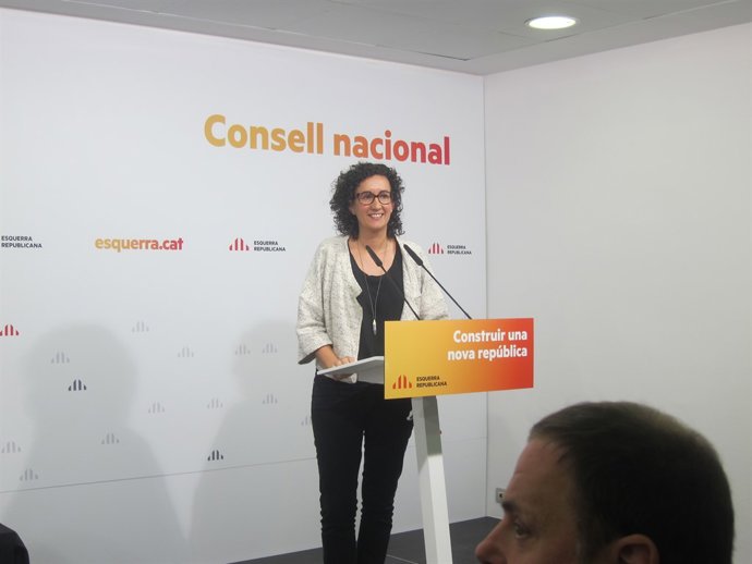 La secretària general d'ERC, Marta Rovira