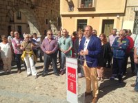 Aceves, precandidato socialista en Segovia, marca como objetivo la Diputación