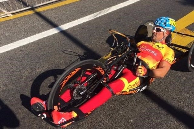 Sergio Garrote consigue su segunda medalla en el Mundial de ciclismo adaptado