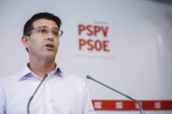 Jorge Rodríguez tras la Ejecutiva del PSPV