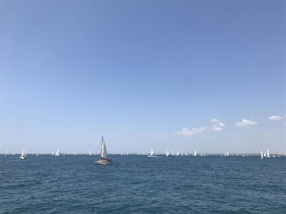 Salida de la Regata Oceánica Huelva-La Gomera