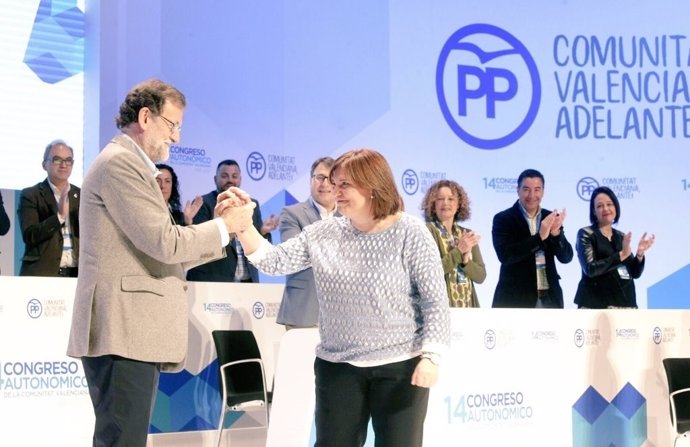 Rajoy y Bonig en la Interparlamentaria del PP