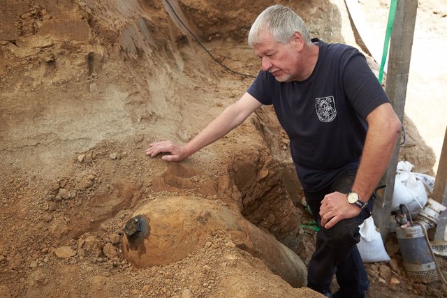 Bomba de la Segunda Guerra Mundial hallada en Coblenza