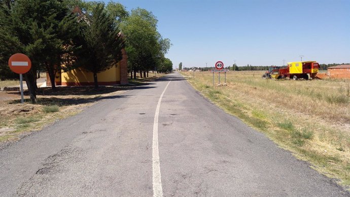 Segovia. Carretera en la que se acometerán las obras de mejora