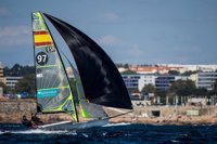 Diego Botín y Iago López, octavos en el campeonato del Mundo 49er