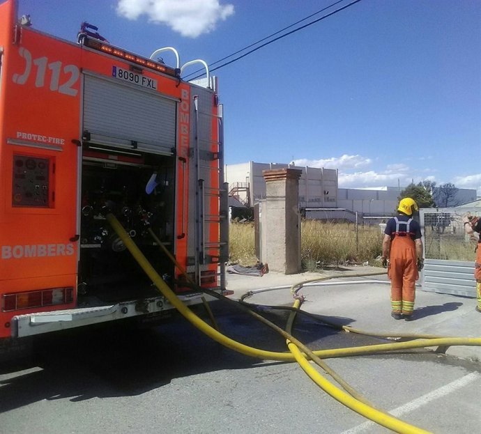 Efectivos dle Consorcio Provincial de Bomberos en imagen de archivo