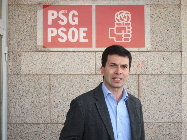 El exconcejal del PSOE en Vigo y líder del sector crítico, Gonzalo Caballero
