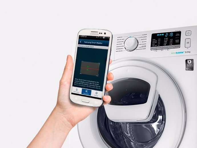 Lavadora inteligente Samsung