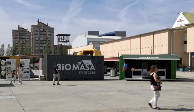 Exposición sobre la Biomasa en la Feria de Muestras 