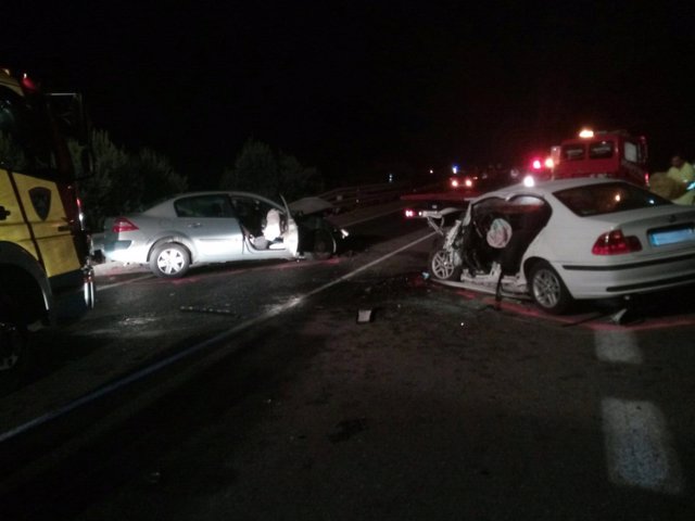 Accidente de tráfico en Mojácar